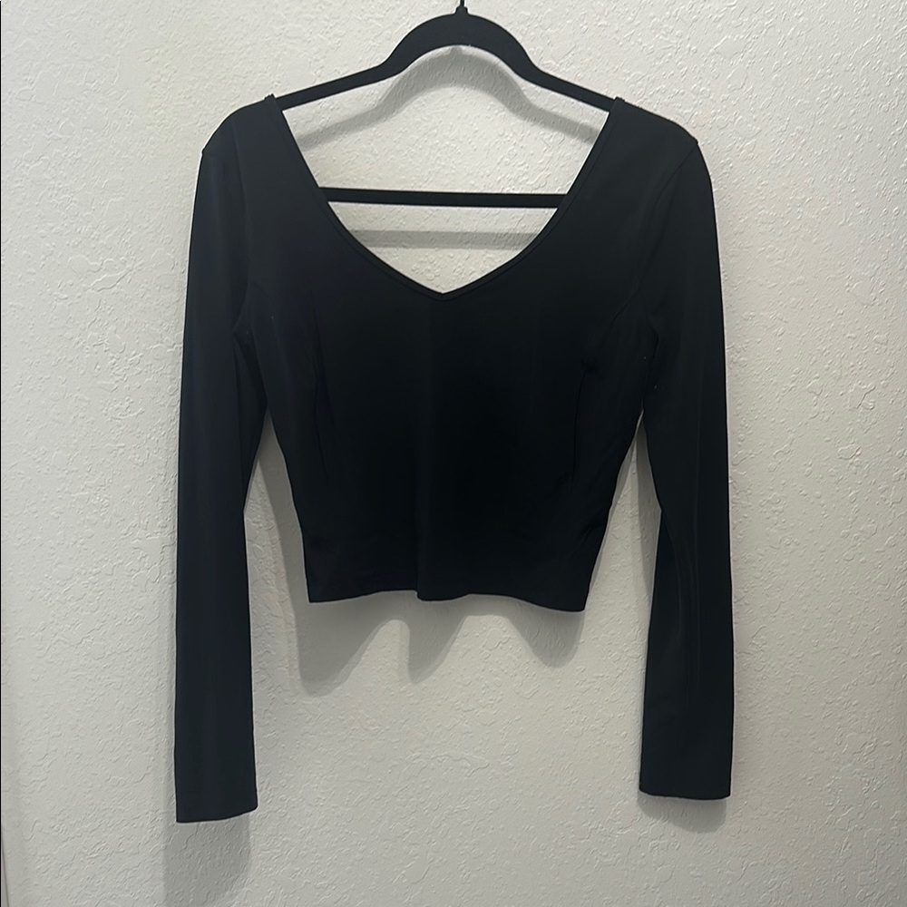 Lululemon Black Long Sleeve align top